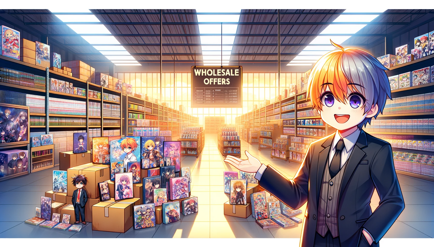 Little Anime - Wholesale Anime Merchandise, featuring Action Figures, Plush Toys, Apparel, Accessories, DVDs, Manga, Posters, and More.